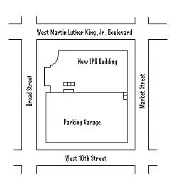 Map of Downtown Location